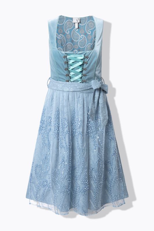 Sequined Embroidered Dirndl