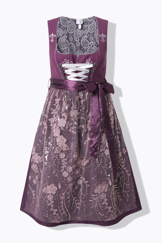 Sequined Embroidered Dirndl