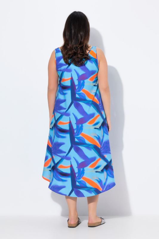 Bird of Paradise Sleeveless A-Line Dress
