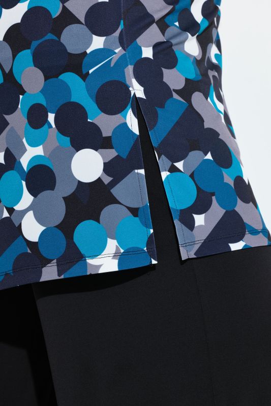 Matte Jersey Polka Dot One Button Jacket