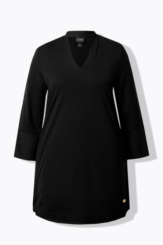 Goblet Collar 3/4 Sleeve Tunic