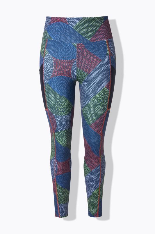 Quick Drying Stitch Print Performance Leggings