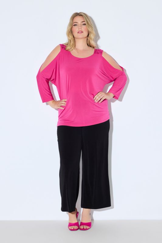 Cold Shoulder Long Sleeve Tee