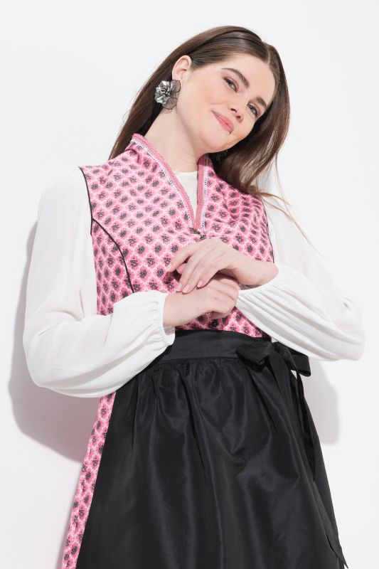 Блуза тип Dirndl с цепка на деколтето