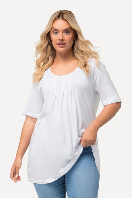 Essential Front Pleat Tee