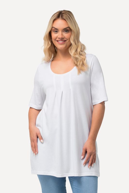 Essential Front Pleat Tee