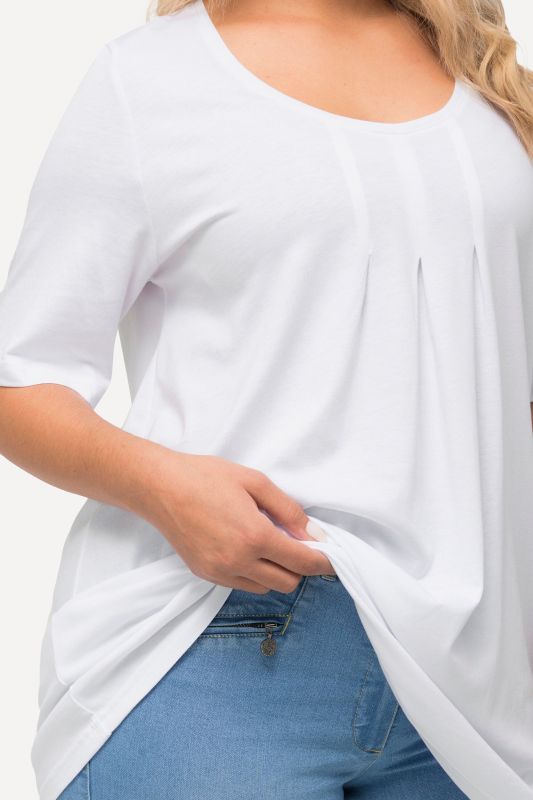 Essential Front Pleat Tee