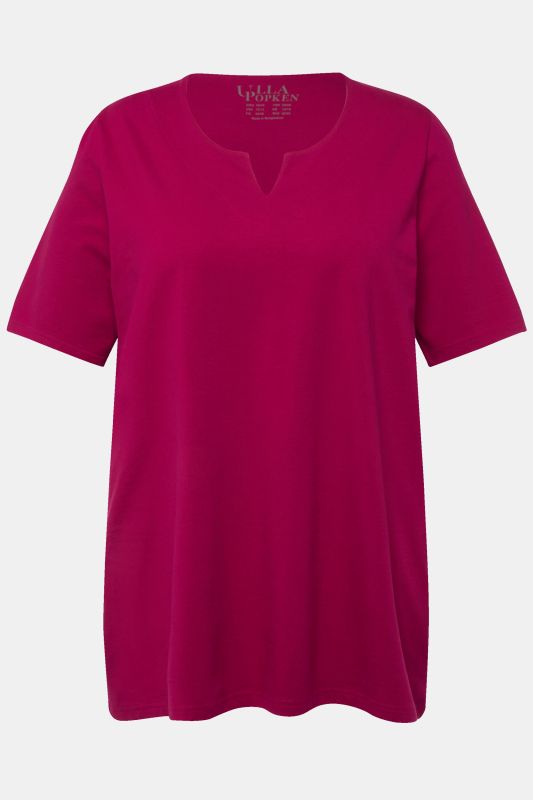 Essential Notch Neck Stretch Tee