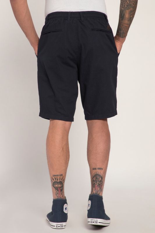 Linen-look Bermuda