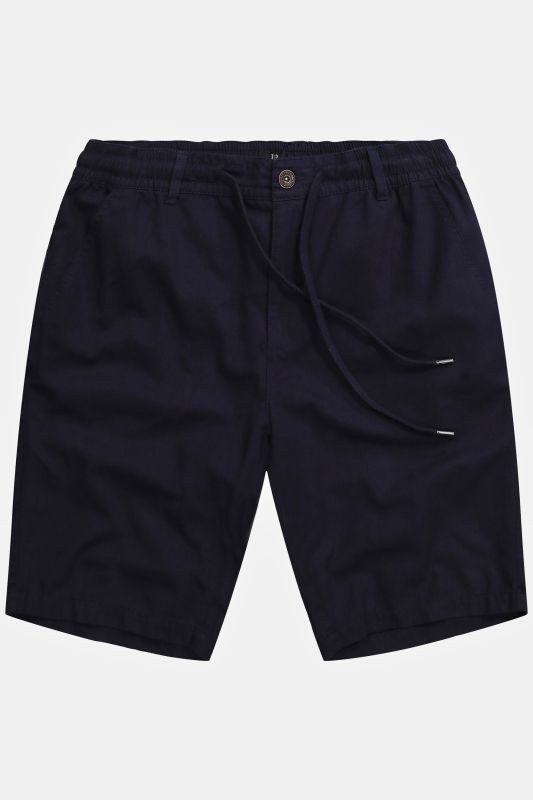 Linen-look Bermuda