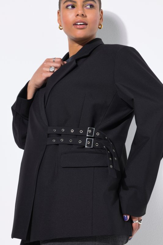 Asymmetric Buckled Blazer