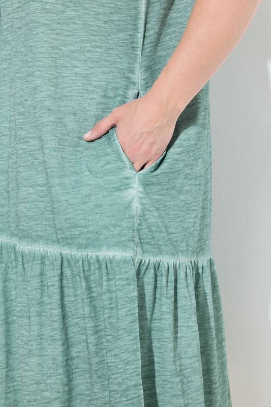Cold-Dyed Jersey Dress