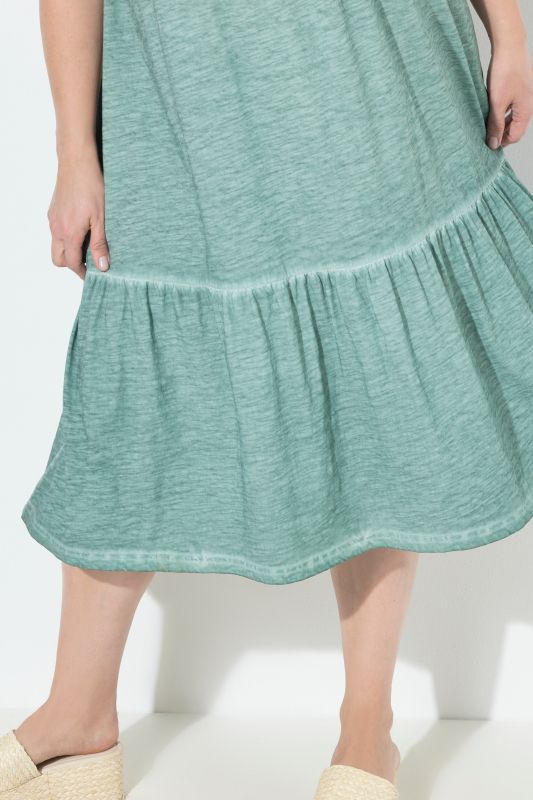 Cold-Dyed Jersey Dress
