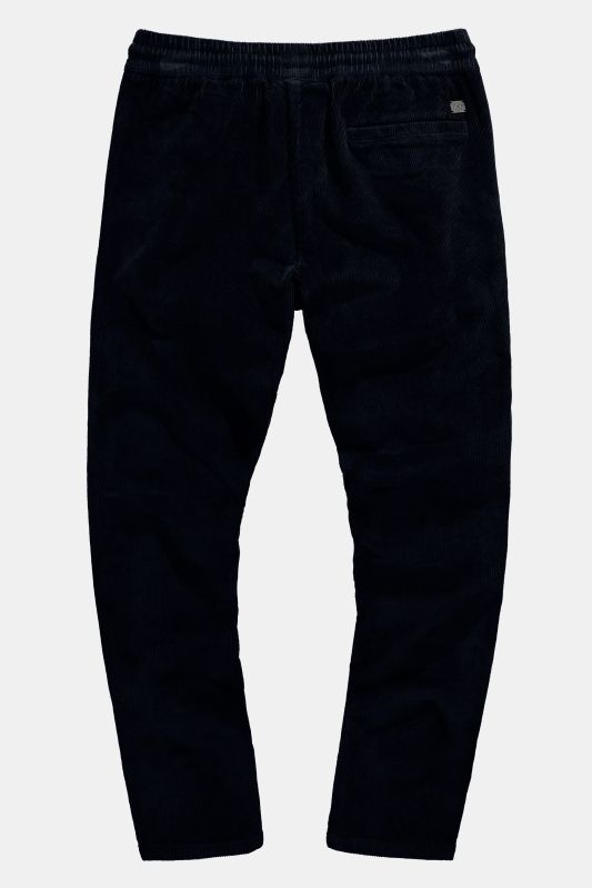 Corduroy trousers, modern fit, elasticated waist