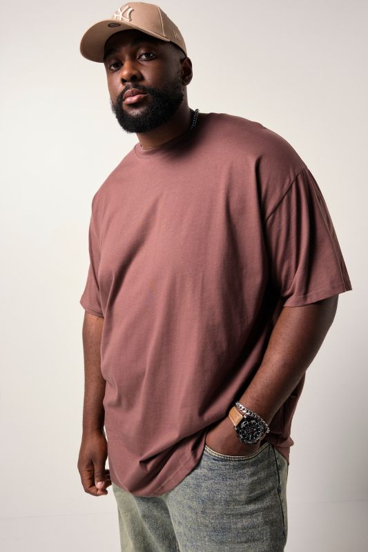 STHUGE T-shirt, short sleeve, oversized, up to 8 XL