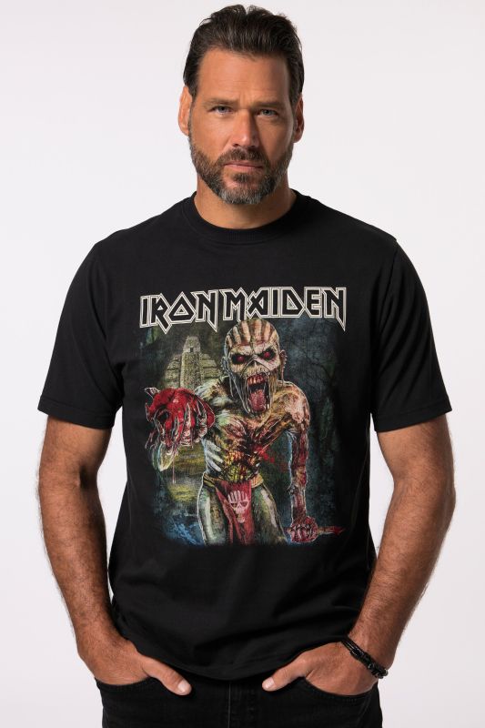 Тениска с принт Iron Maiden