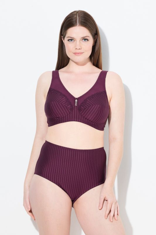 Kelly Pinstripe Support Bra