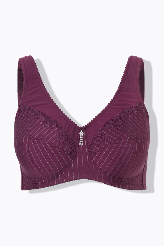 Kelly Pinstripe Support Bra