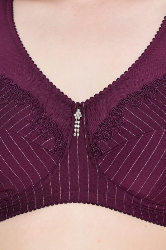 Kelly Pinstripe Support Bra