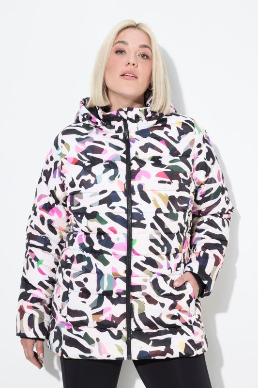 HYPRAR Water-Repellent Allover Print Jacket