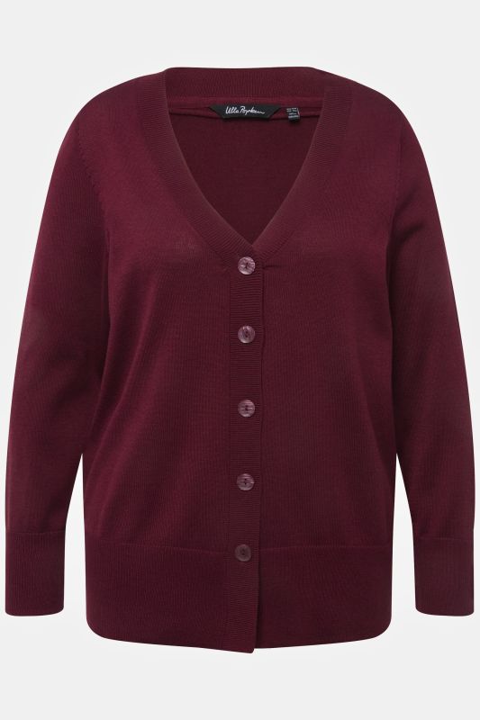Classic Button Cardigan Sweater