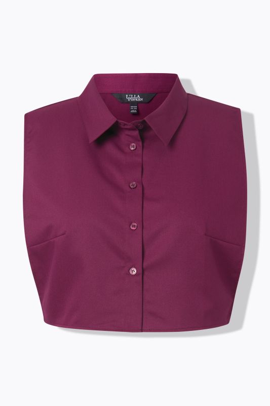 Solid Shirt Collar Dickey