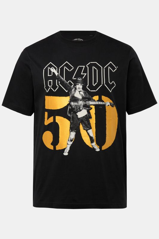 Тениска с надпис AC/DC