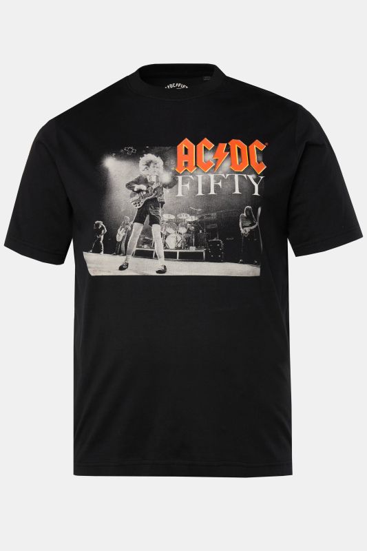 Тениска с надпис AC/DC