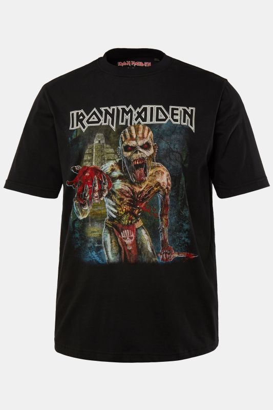 Тениска с принт Iron Maiden