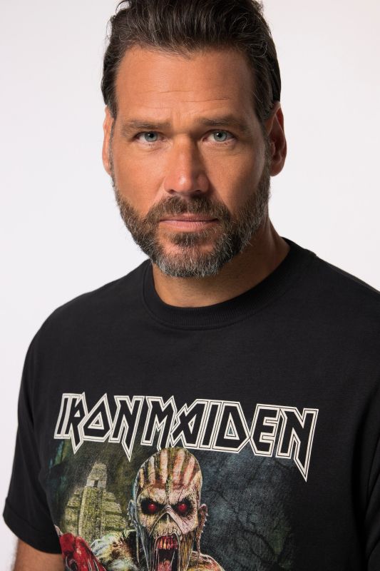 Тениска с принт Iron Maiden