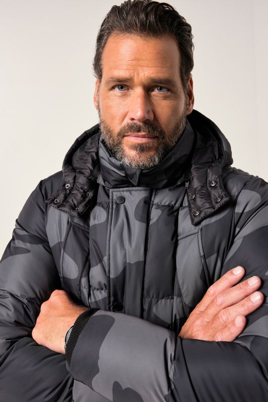 Quilted parka