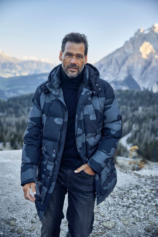 Quilted parka