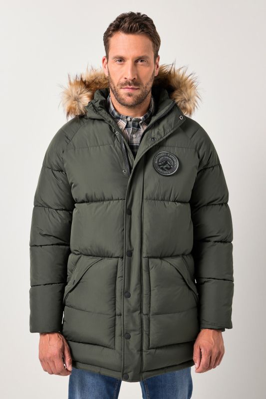 Quilted parka