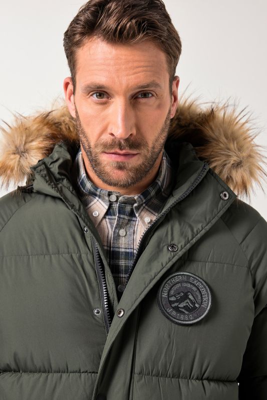 Quilted parka