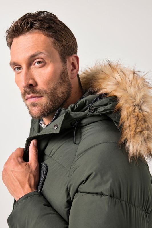 Quilted parka