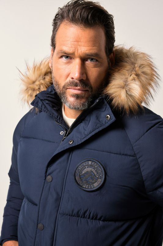 Quilted parka