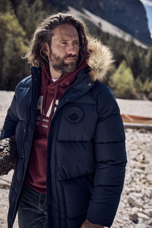 Quilted parka