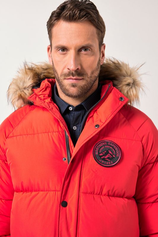 Quilted parka