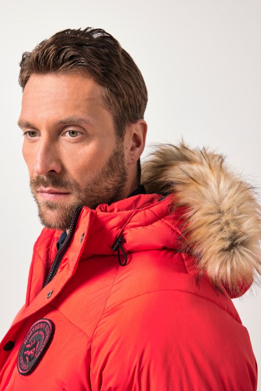 Quilted parka