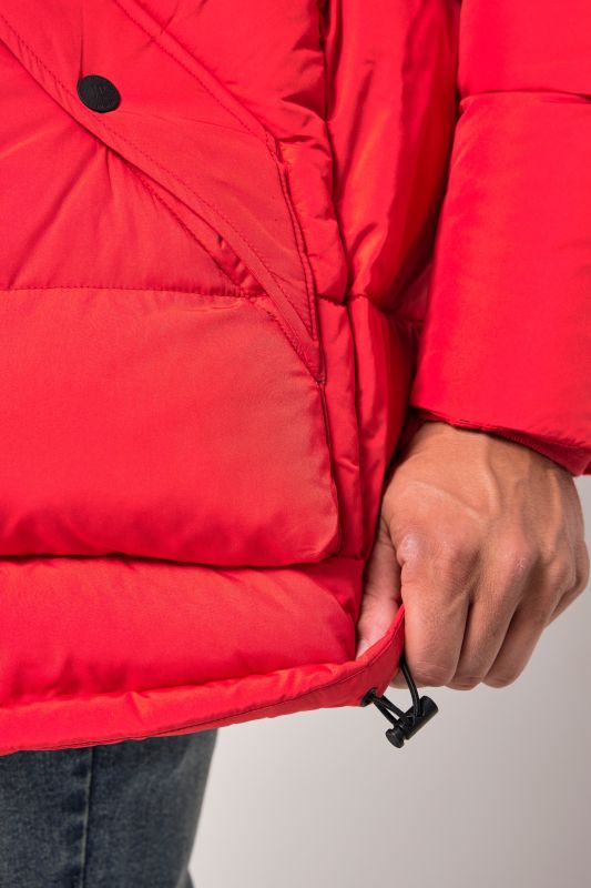 Quilted parka
