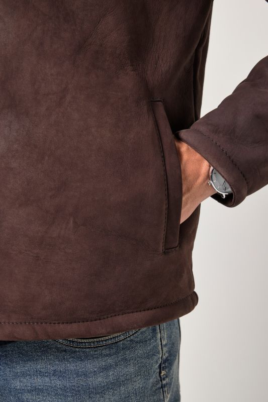 Leather jacket