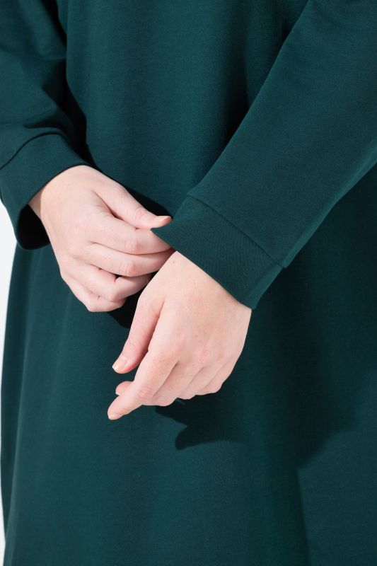 Loungewear Hooded Sweatshirt Dress