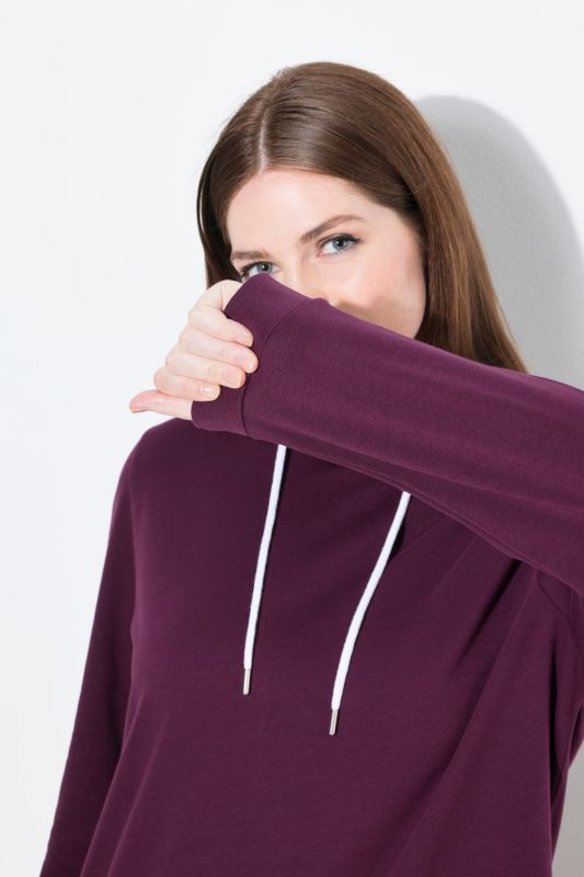 Loungewear Hooded Sweatshirt Dress