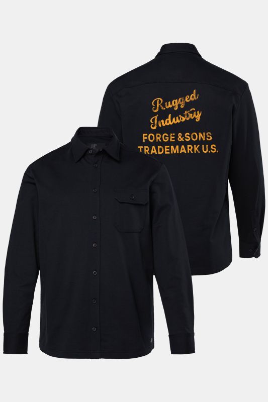 Workwear sweat fabric shirt