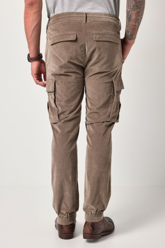 Corduroy cargo trousers FLEXNAMIC®
