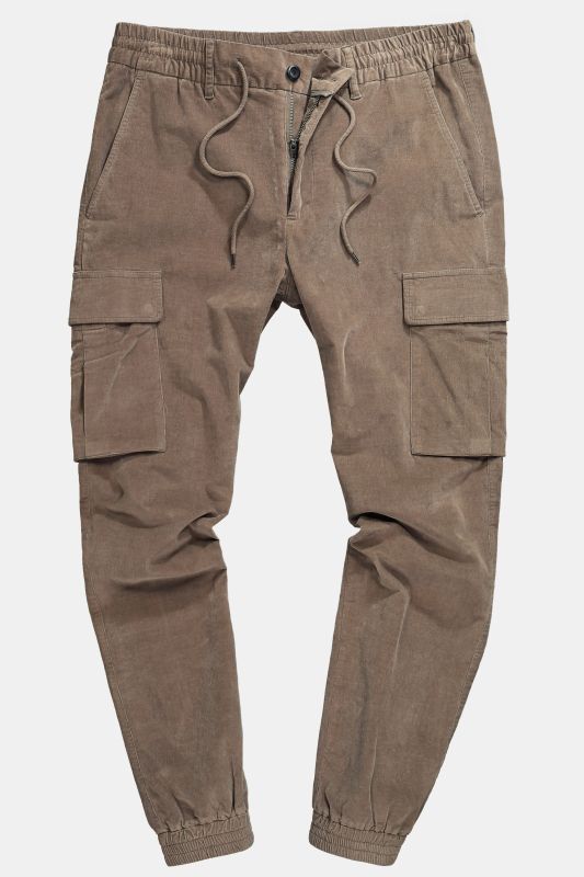 Corduroy cargo trousers FLEXNAMIC®
