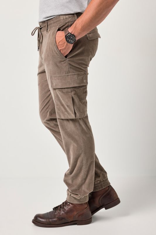 Corduroy cargo trousers FLEXNAMIC®