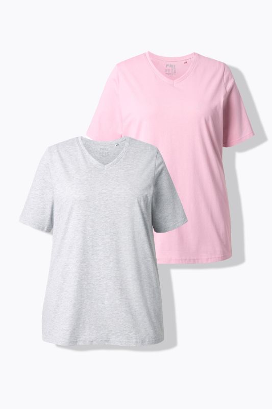 2 Pack of Eco Cotton Basic Tees