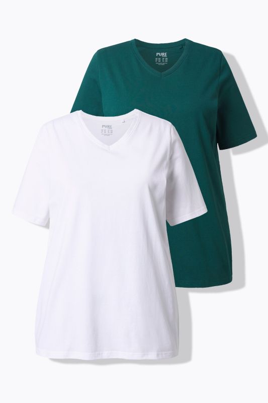 2 Pack of Eco Cotton Basic Tees