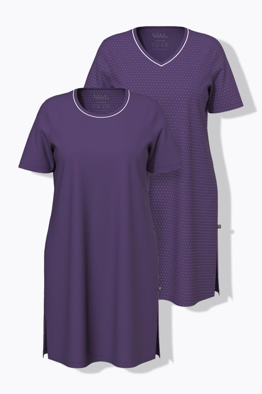 2pcs, Bigshirts, simple and dots